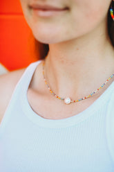 Multi Colour Pearl Necklace/Bracelet